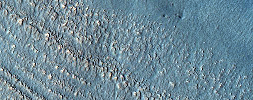 Concentric Crater Fill in Noachis Terra