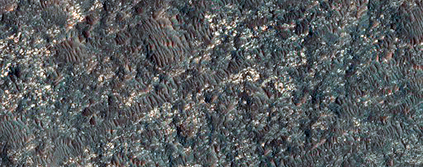 Inverted Channel Noachis Terra