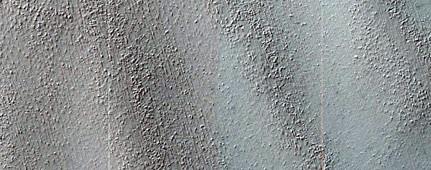 Possible Slope Processes in Dunhuang Crater