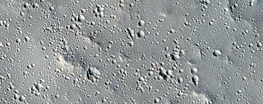 Candidate Recent Impact Site