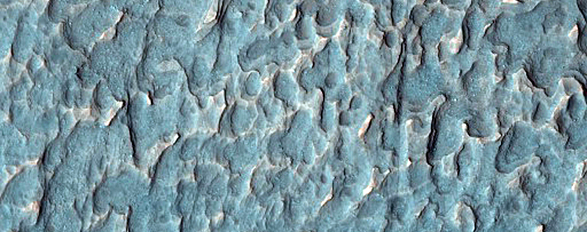 Alluvial Fan in Coprates Catena Trough