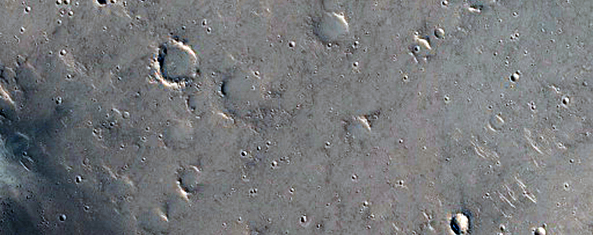 Candidate Recent Impact Site