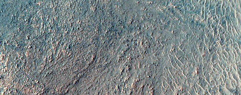 Layers in Nereidum Montes
