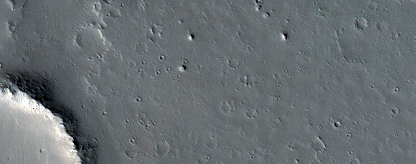 Candidate Recent Impact Site