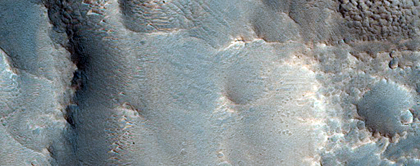 Channel in Arabia Terra