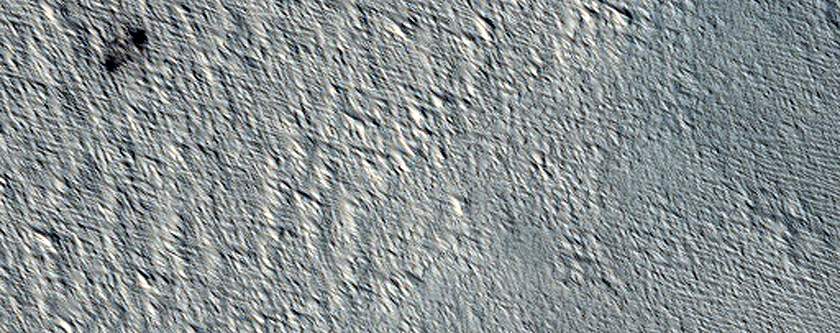 Candidate Recent Impact Site