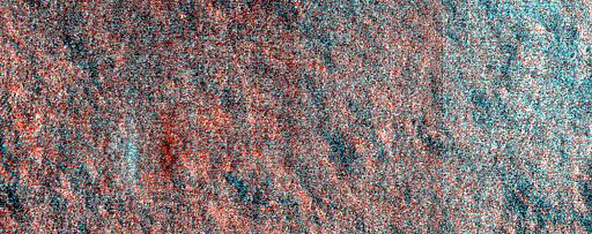 Candidate Recent Impact Site