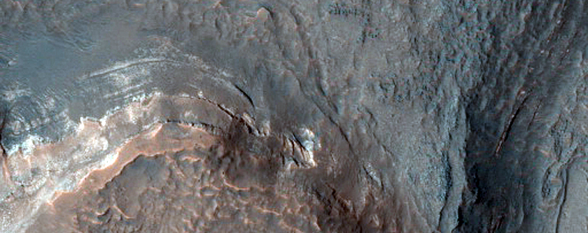 Light-Toned Layered Deposits South of Terby Crater