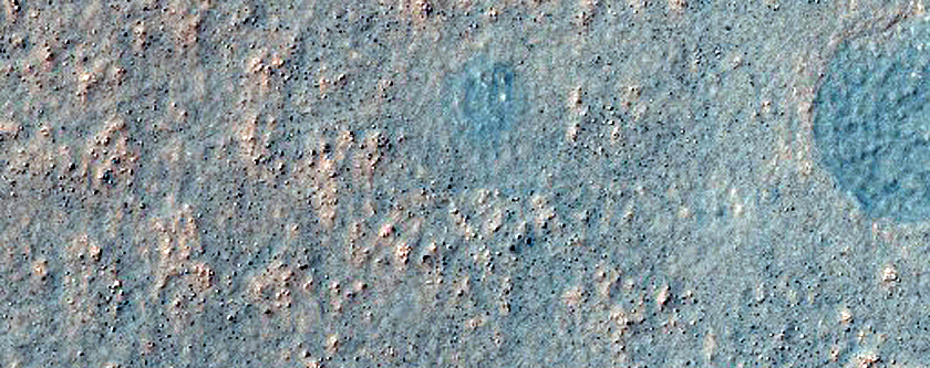 Sharp Boundary inside Crater