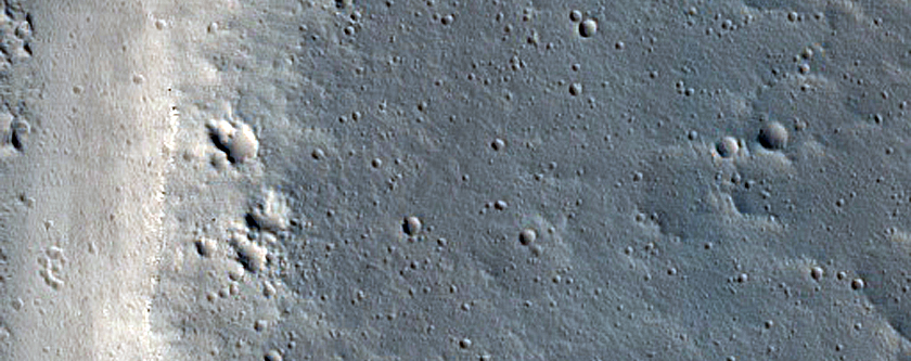 Volcano Tectonic Features West of Uranius Tholus