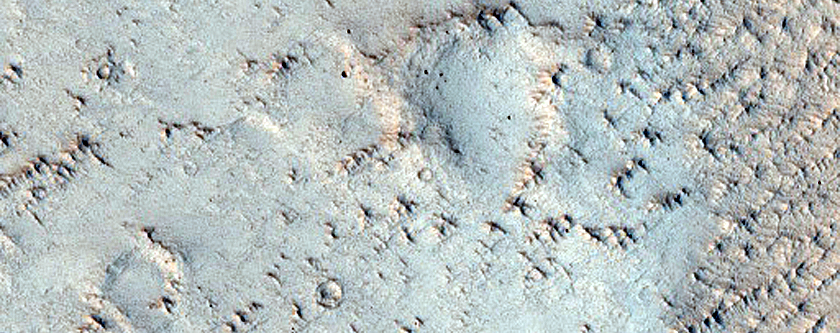 Potential Outflow Channel in Mangala Valles