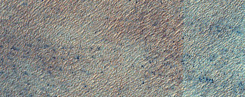 Overlain Crater in Charlier Crater