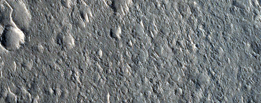 Cones in Isidis Planitia