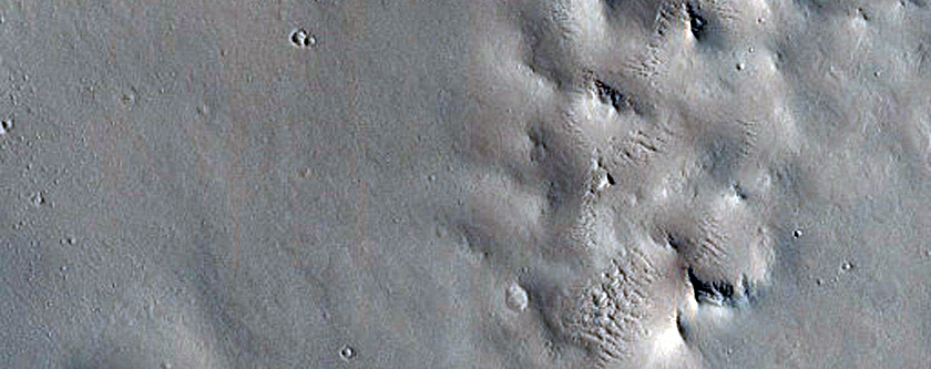 Candidate Recent Impact Site