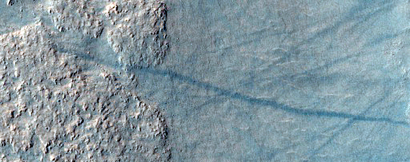 Meandering Channel in Noachis Terra