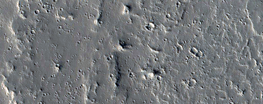 Candidate Recent Impact Site