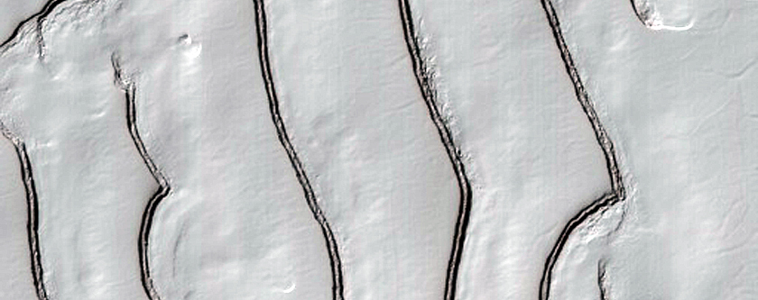 South Polar Residual Cap Site