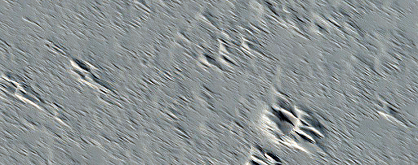 Candidate Recent Impact Site