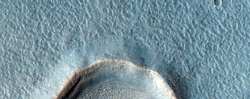 Interesting Domes and Channels Cutting Ridges