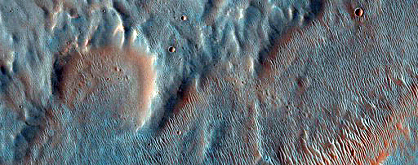 Channel near Uzboi Vallis