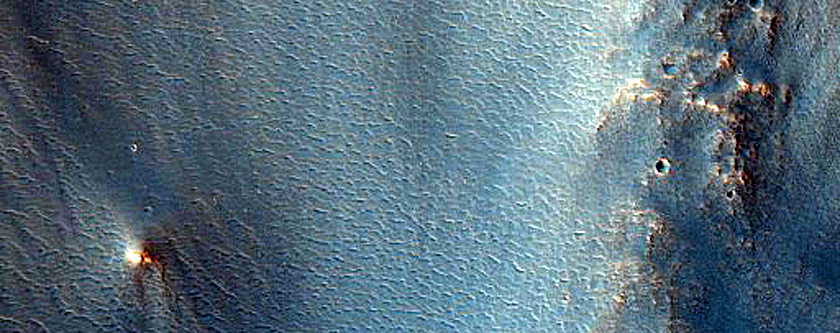 Terrain East of Magelhaens Crater