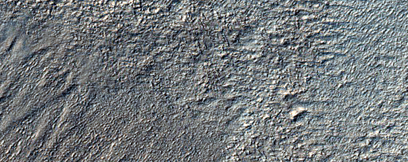 Terrain Southwest of Rossby Crater