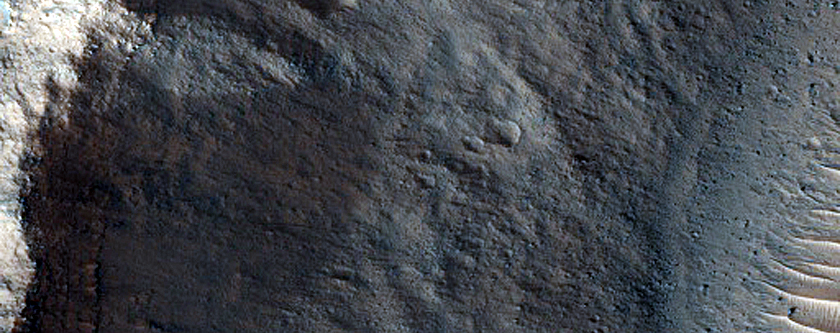 Kasei Valles Cross-Cutting Flood Grooves