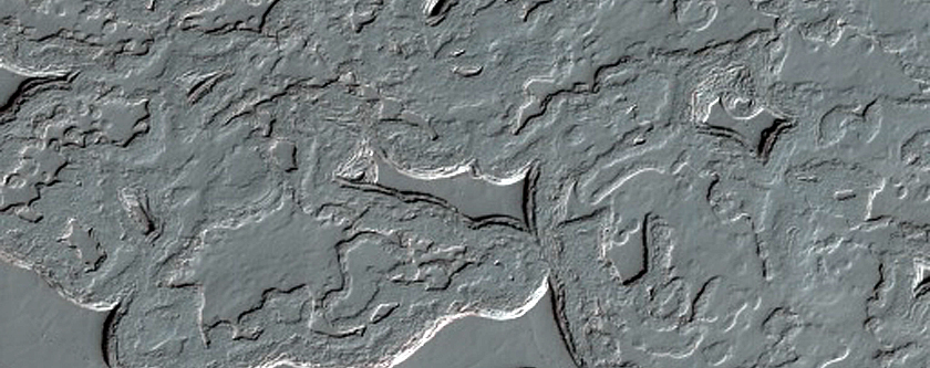 South Polar Residual Cap Site