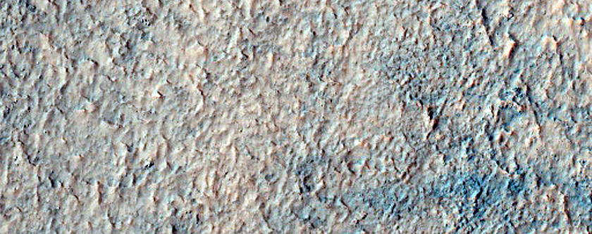 Terrain West of Bjerknes Crater