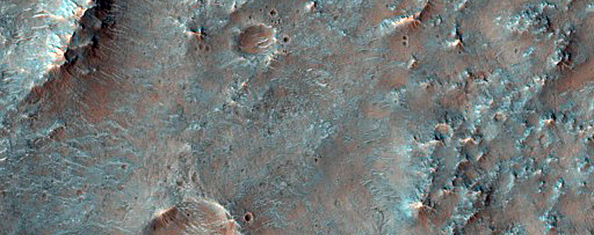 Floor of Huygens Crater