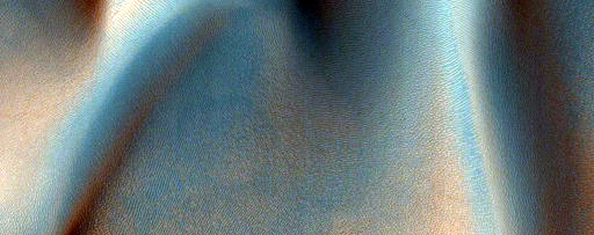 Intracrater Dune Field