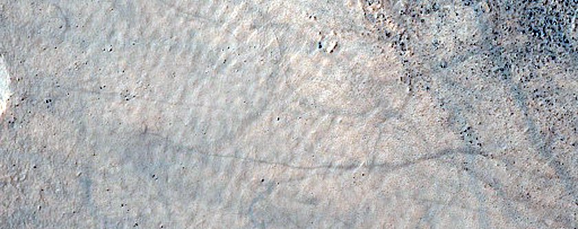 Terrain Southeast of Bjerknes Crater