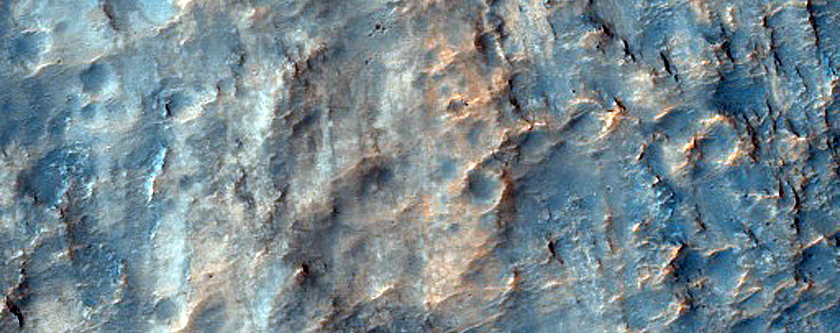 Clays North of Hellas Planitia