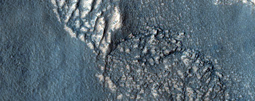 Possible Channel Linked to Lobate Debris Apron