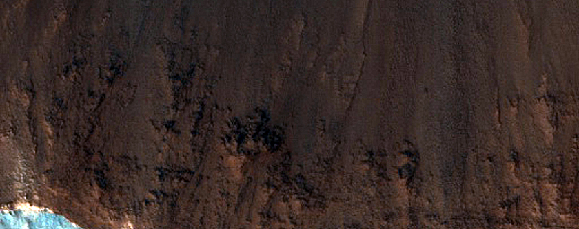 Crater with Steep Slopes