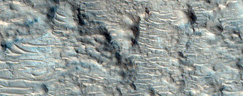 Possible Chloride-Rich Deposit Southwest of Amenthes Planum