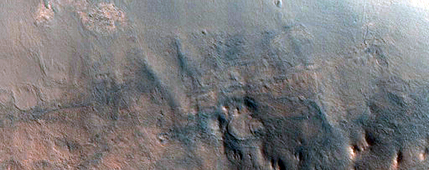 Light-Toned Outcrops in Neretva Vallis