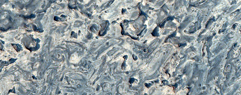 Outcrop in Meridiani Planum
