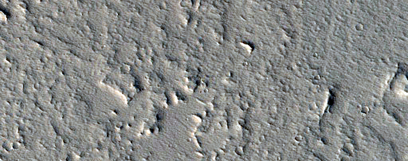Candidate Recent Impact Site