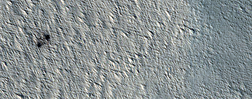 Candidate Recent Impact Site