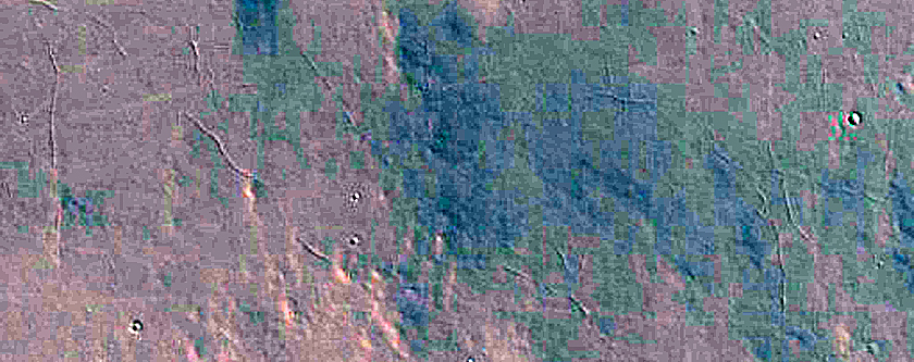 Candidate Recent Impact Site