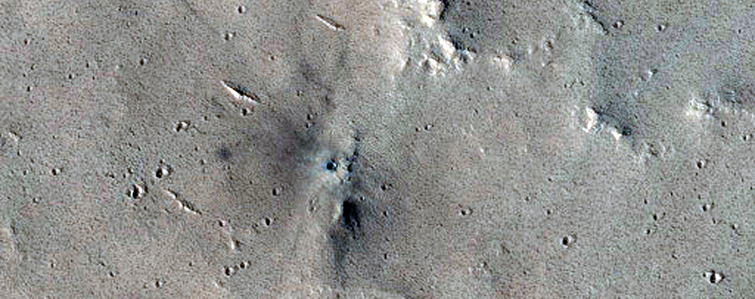 Monitoring Recent Impact Site