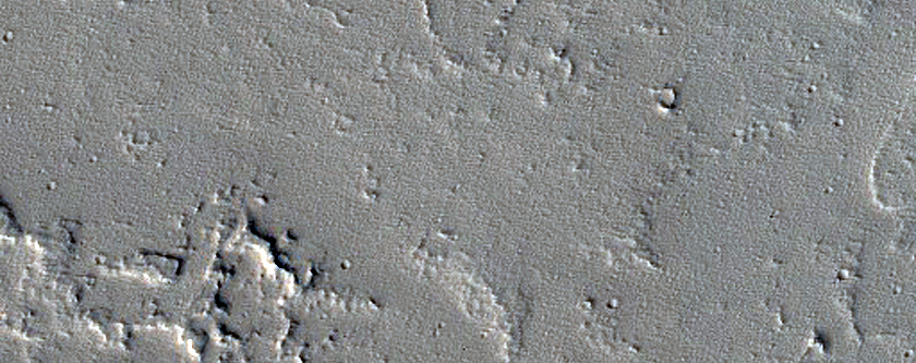 Terrain West of Fortuna Fossae