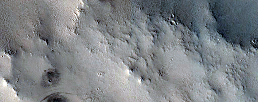 Candidate Recent Impact Site