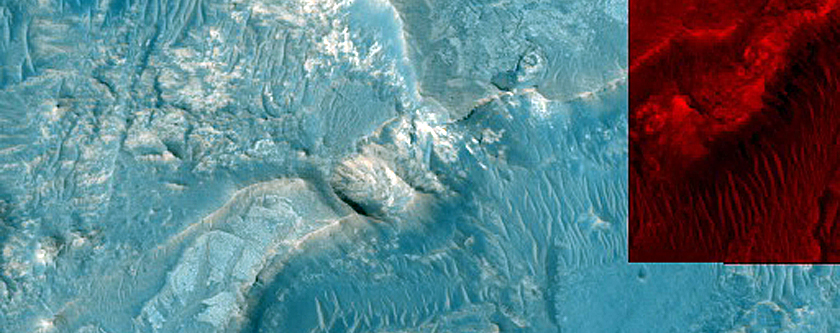 Terrain Northeast of Iani Chaos