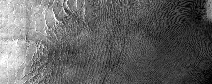 Wirtz Crater Dune Changes