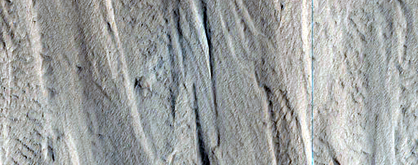 Slope of Tithonium Chasma