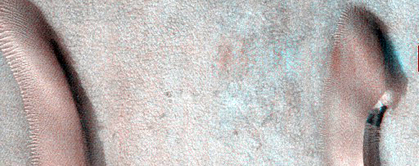 Dune Monitoring in Kunowsky Crater