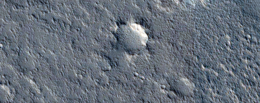 Candidate Recent Impact Site