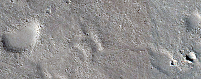 Candidate Recent Impact Site